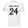 Camisola Real Madrid Arda Guler 24 Homen Equipamento 1ª 24/25